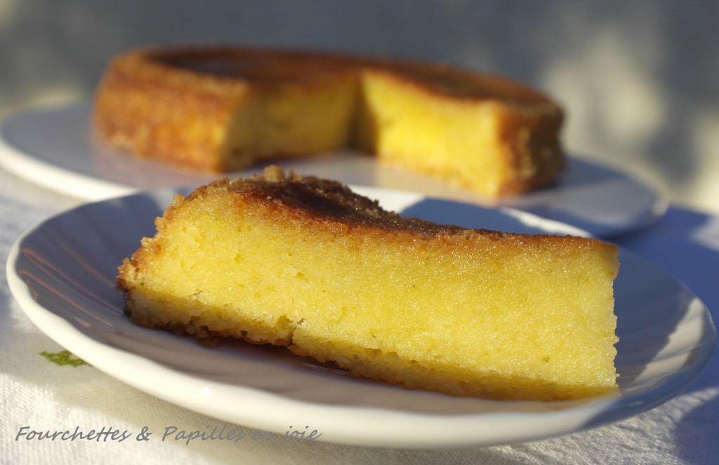 Gâteau fondant au citron ( The lemon cake )