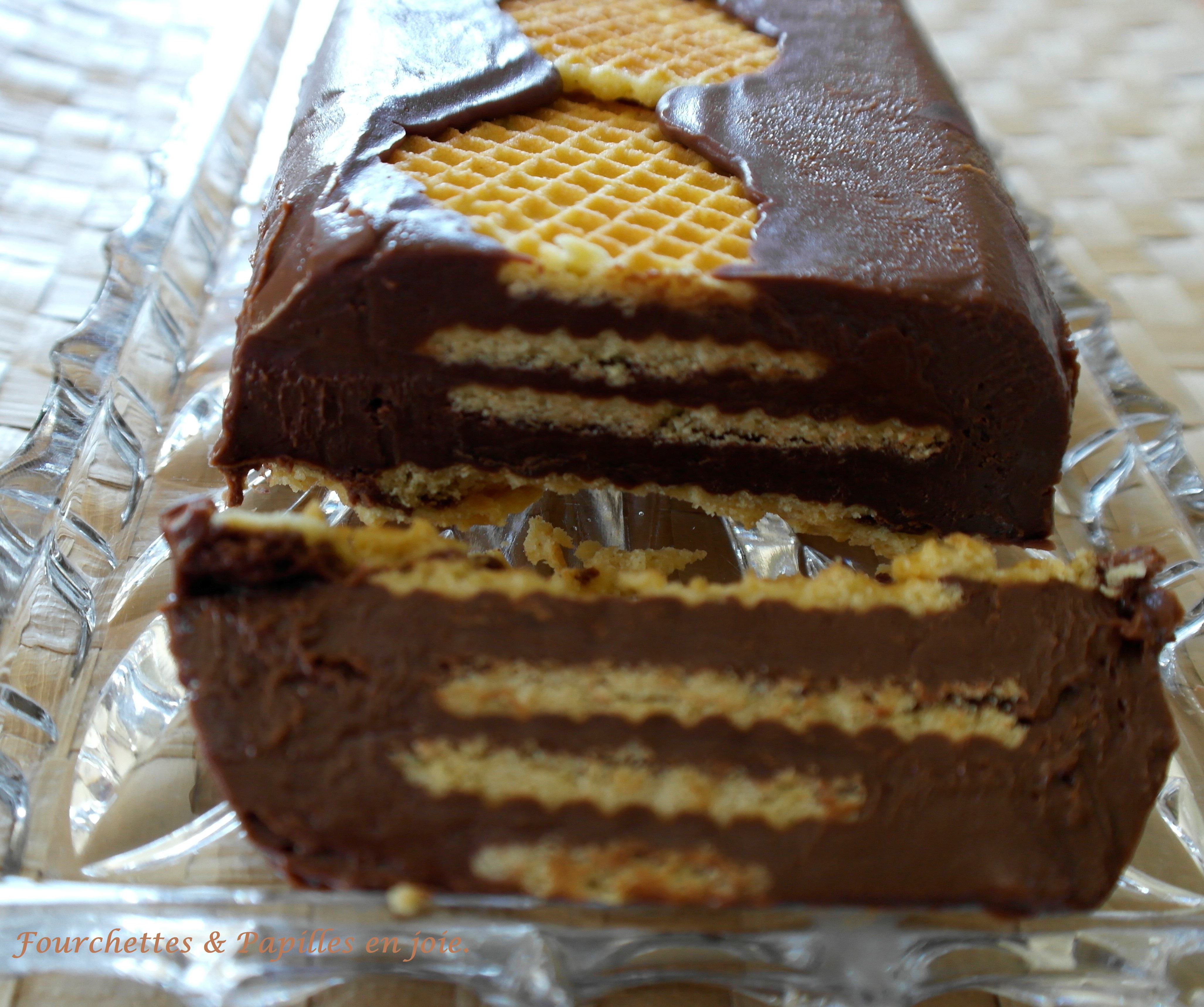 Gâteau aux petits-beurre au chocolat - Recette